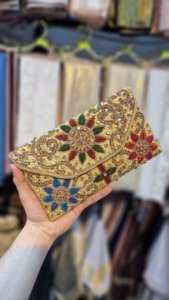 pochette multi couleur